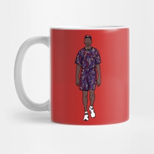 Michael Jordan Barcelona Outfit Mug